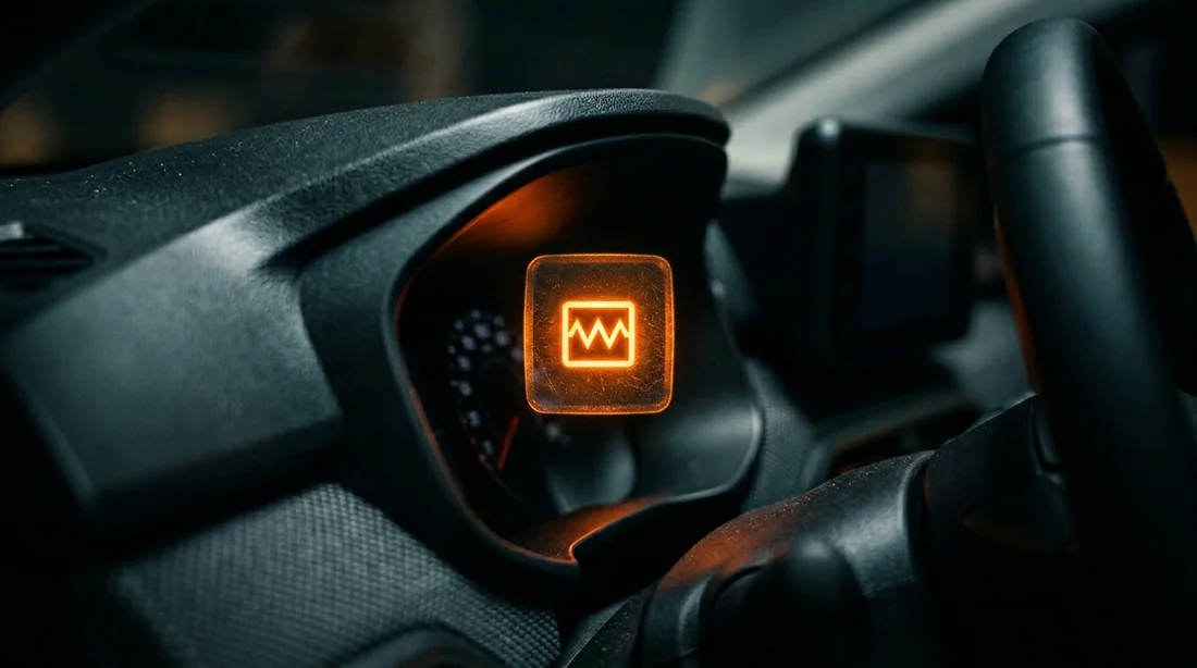 Schéma des étapes de résolution et de vérification pour éteindre le voyant zigzag.