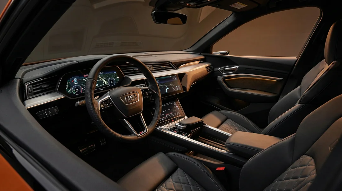 Poste de conduite Audi Virtual Cockpit et finitions S Line