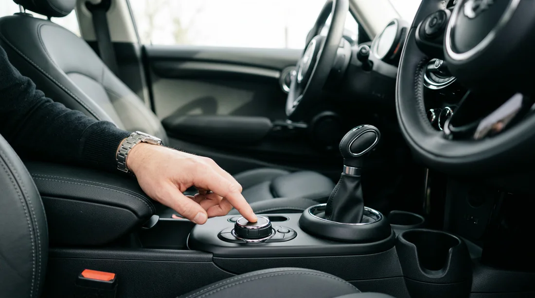 Procédure de réinitialisation de l'écran iDrive Mini