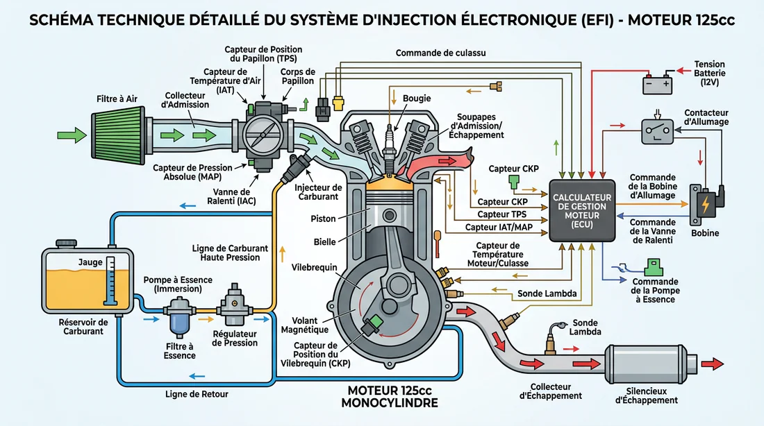 Serrage de précision de la visserie moteur et cadre