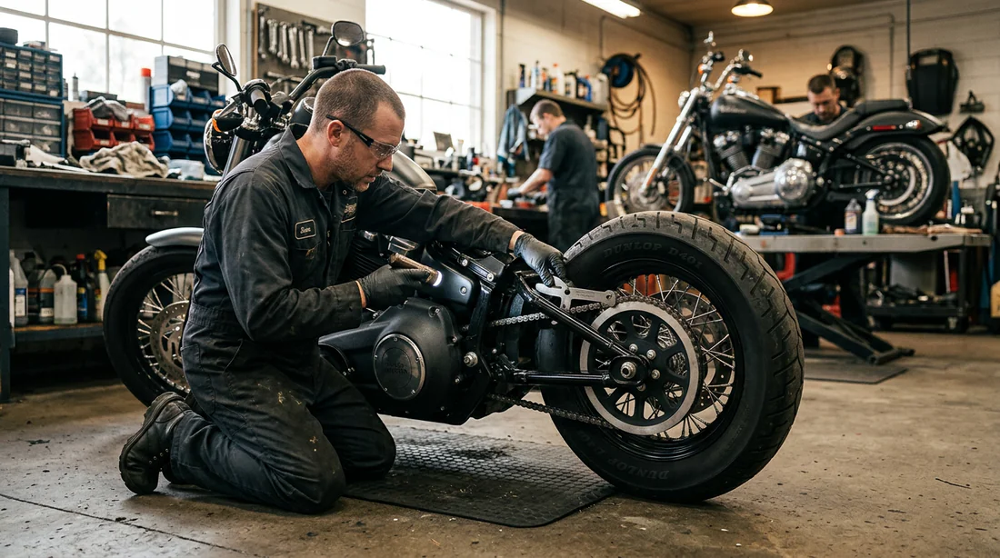 Inspection mécanique d'une Magpower Avengers 125