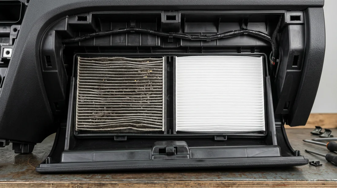 Remplacement du filtre d'habitacle Peugeot 3008