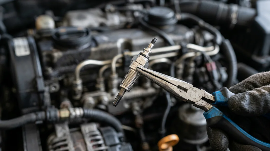 Remplacement d'une bougie de préchauffage moteur