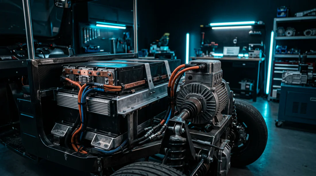 Optimisation du moteur électrique et de la batterie d'un tuk-tuk